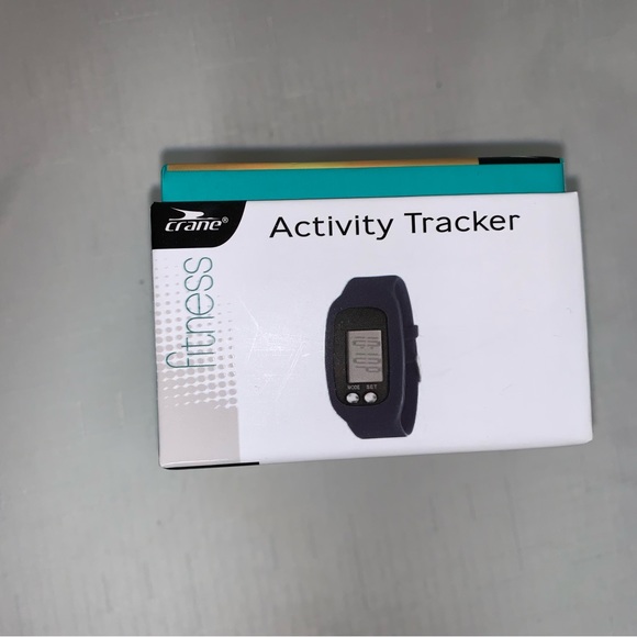 CRANE Activity Tracker Fitness Watch Blue Step Counter Calories Exercise Weight - Picture 4 of 9